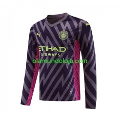 Camisola Manchester City Guarda-redes Homem Equipamento Segundo 2023-2024 Manga Comprida